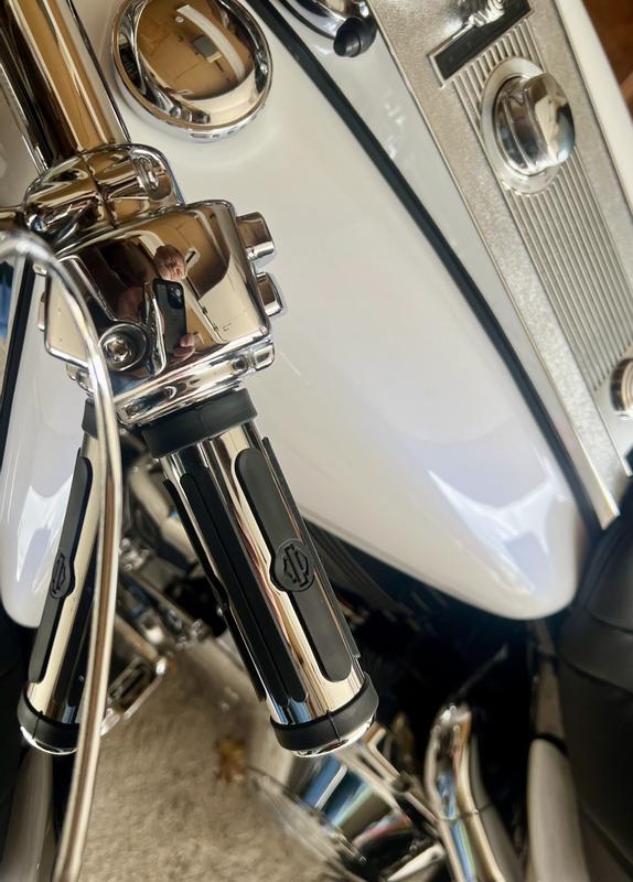 New grips installed on my 2004 Road King