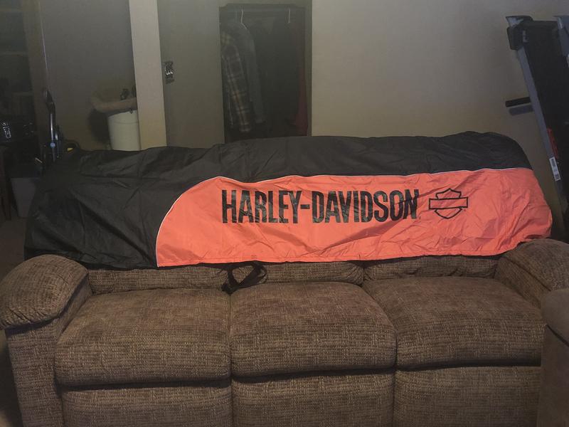 It doubles as a couch cover also