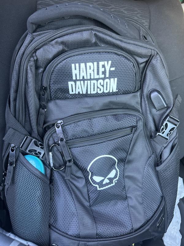 Willie G Logo Renegade II Backpack with USB Port | Harley Willie G Logo Renegade II Backpack with USB Port | Harley