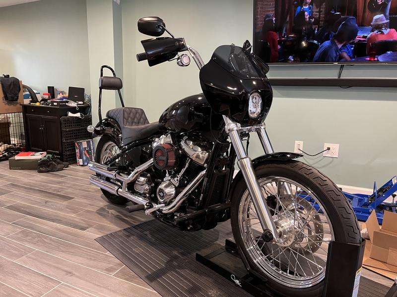 Harley davidson softail quarter fairing sales
