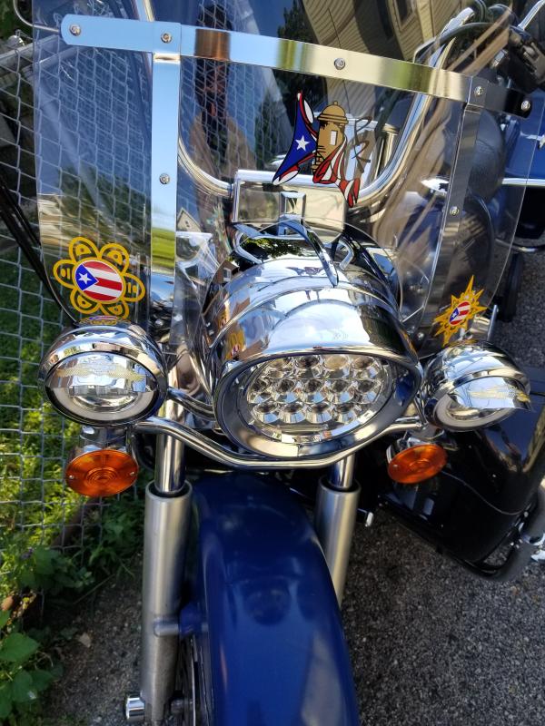 with LED's