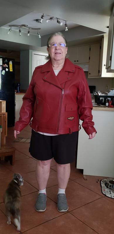Women's 120th Anniversary D-Pocket Biker Leather Jacket
