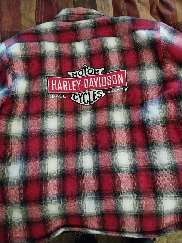 Plaid Bar & Shield Midweight Shirt Jacket | Harley-Davidson USA Plaid Bar & Shield Midweight Shirt Jacket | Harley-Davidson USA