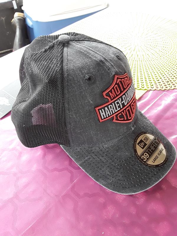 ◆Harley Davidson◆Washed 39THIRTY Colorblocked 帽子 送料込 Harley-Davidson® Men's Colorblocked 39THIRTY Baseball Cap