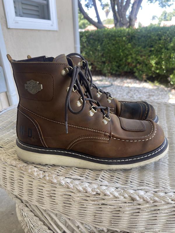 Men s Hagerman Boot Brown Harley Davidson USA