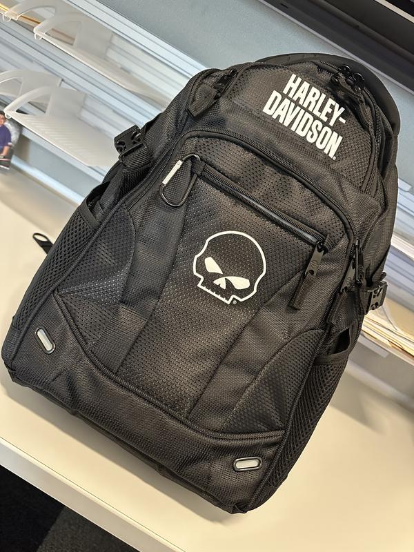 Willie G Logo Renegade II Backpack with USB Port | Harley