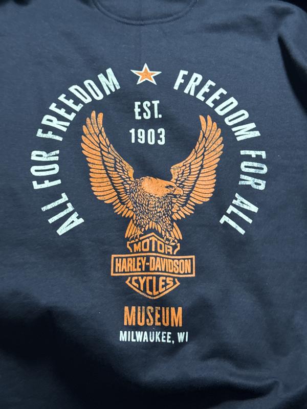 Men's Freedom for All Full Zip Hoodie | Harley-Davidson USA