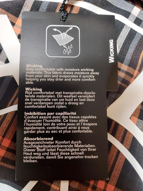 Wicking material! True to size! Wears well!