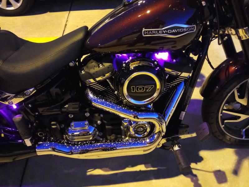 Lighting up my Sport Glide