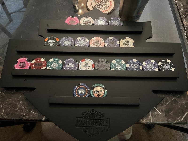 Harley coin Display