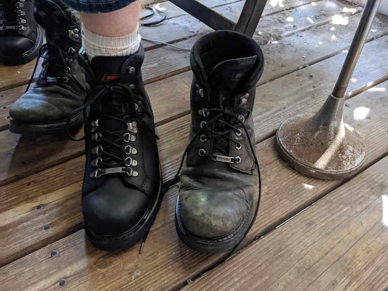 Men s Dipstick Leather Riding Boots Harley Davidson USA