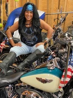 Birthday girl with Lomita Badassboots