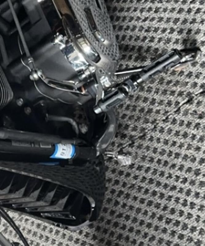 Switchback footpegs and shifter peg