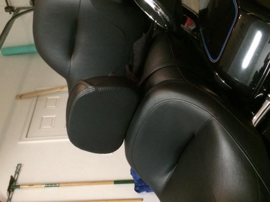 Adjustment control installed behind the mid frame heat shield