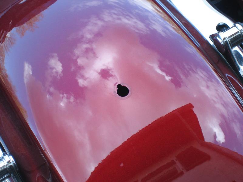 A motorcycle for 30,000 bucks with such a hole?