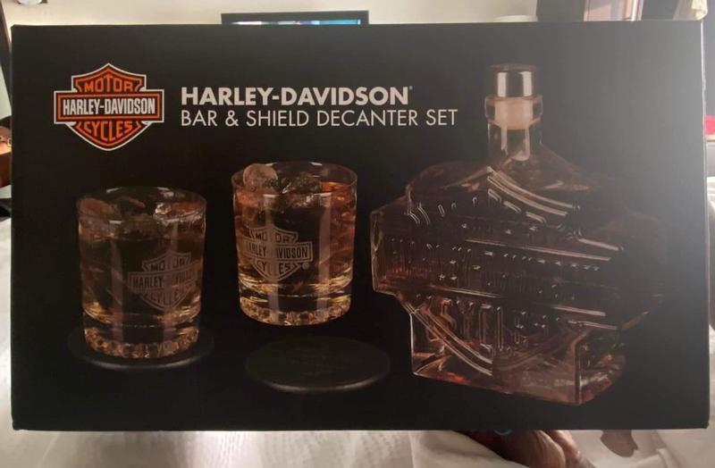 Bar & Shield Decanter Set | Harley-Davidson USA