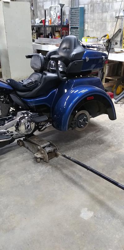 Rear brake job