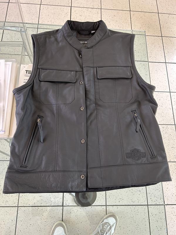 Men's Foster Leather Vest | Harley-Davidson USA