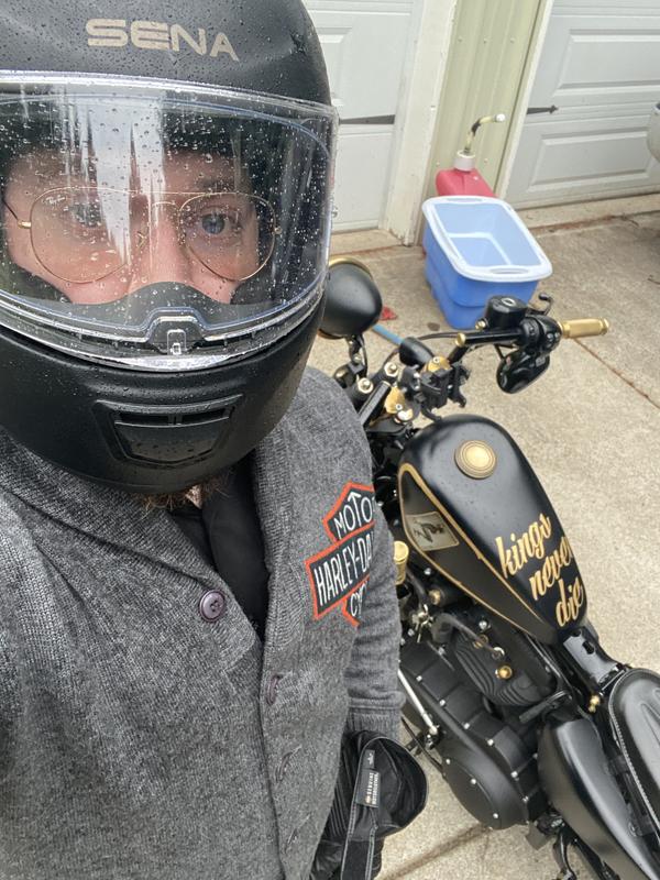 Riding in PNW, any jacket needs to work in the rain. So far, it had held up nicely.
