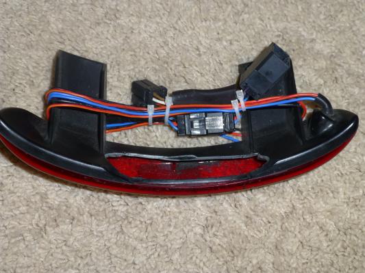 Broken LED tailight assembly