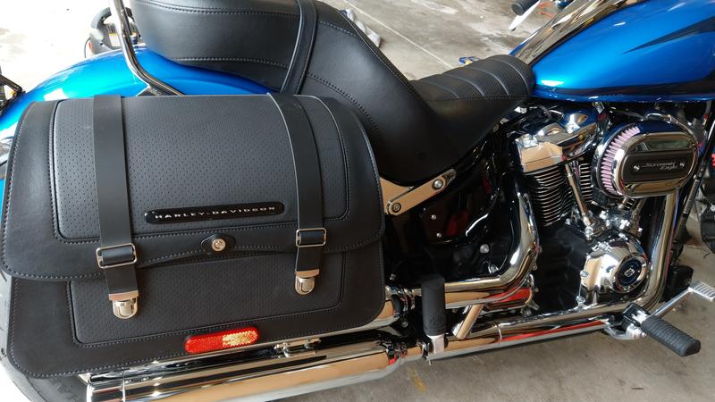 Installed on bike