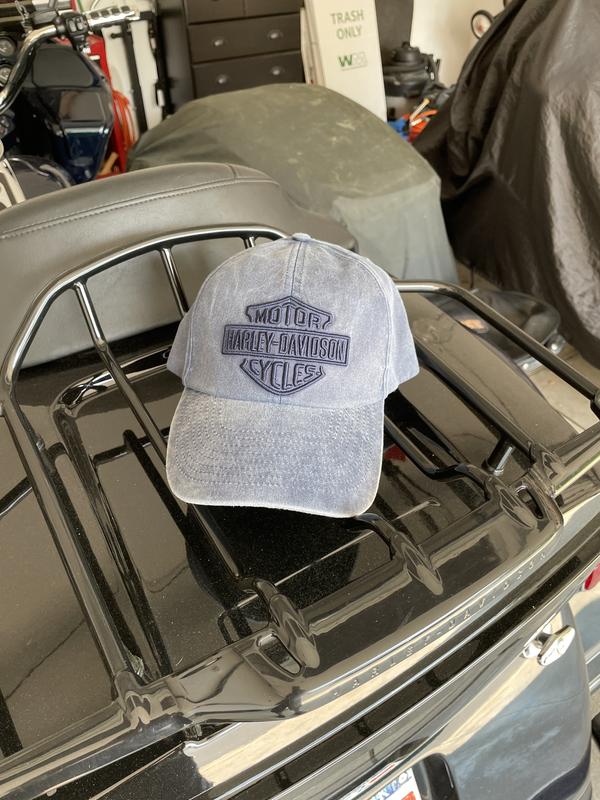 Bar & Shield hat on a 2012 Road Glide
