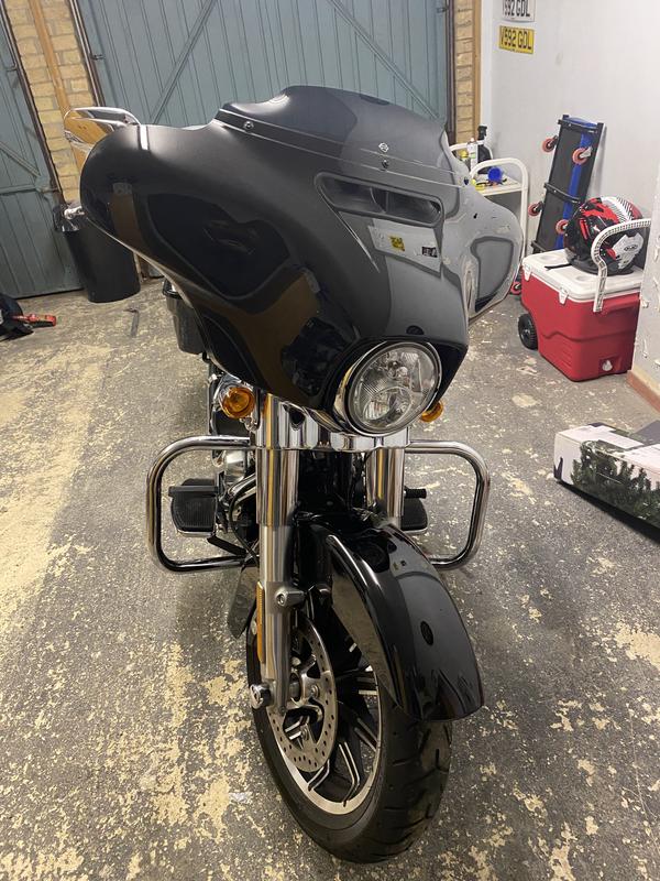 4 inch flared windshield