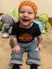 My handsome lil biker for Halloween!