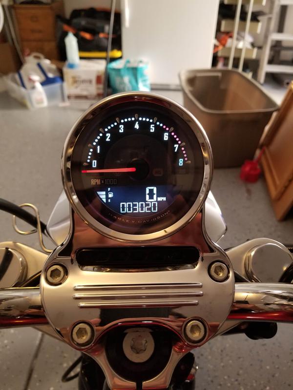 My new Speedo with Gas gauge