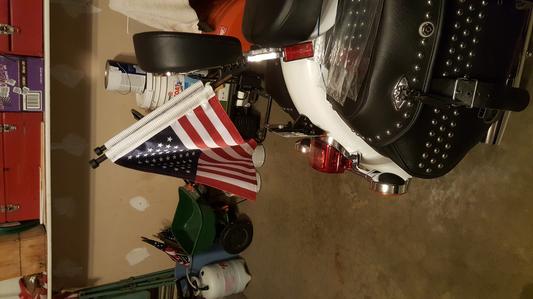 Flag and Mount