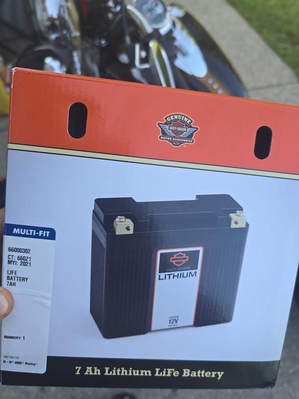 Lithium LiFe 7Ah Battery 66000302 | Harley-Davidson USA