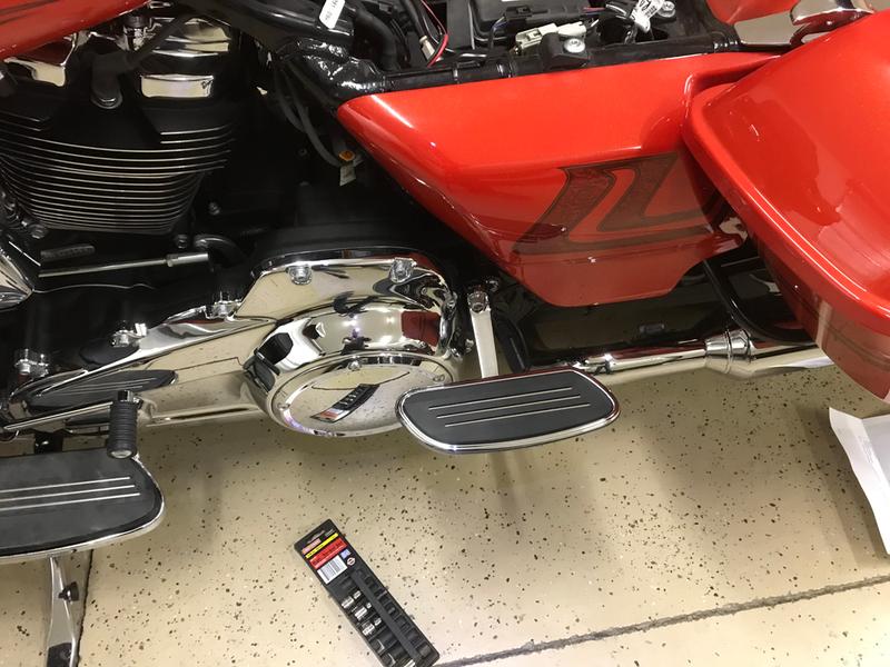 Streamliner board in place