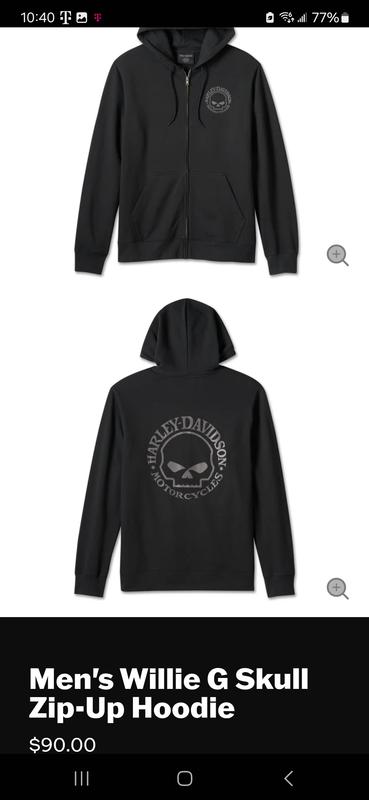 Harley davidson willie g hoodie deals