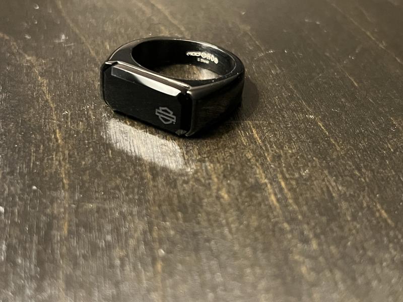 Blackout Onyx Signet Ring | Harley-Davidson USA