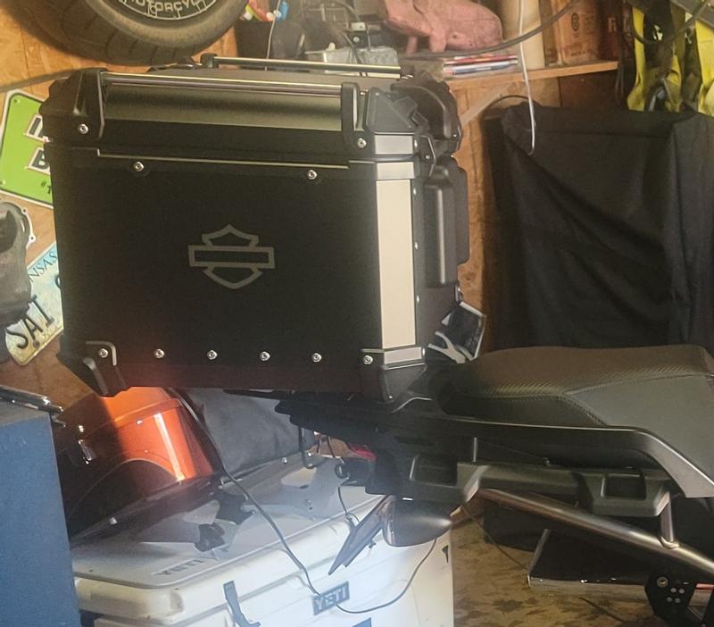 Sorry, I had already mounted the top box plate, but hopefully this helps your decision.