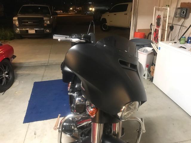 Mini-Apes Front View w/o mirror installed