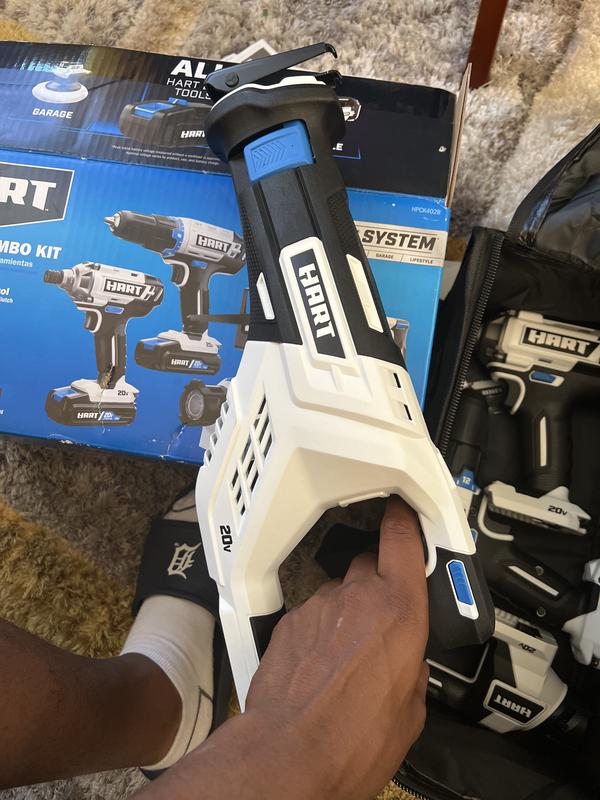 Hart HPCK402B Cordless 4-Tool Combo Kit