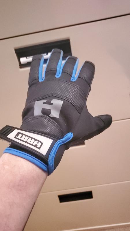 HART Performance Fit Work Gloves, 5-Finger Touchscreen Capable