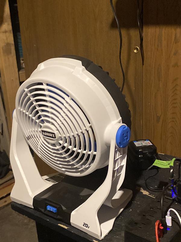 Review hart hpcf01 20v fan 