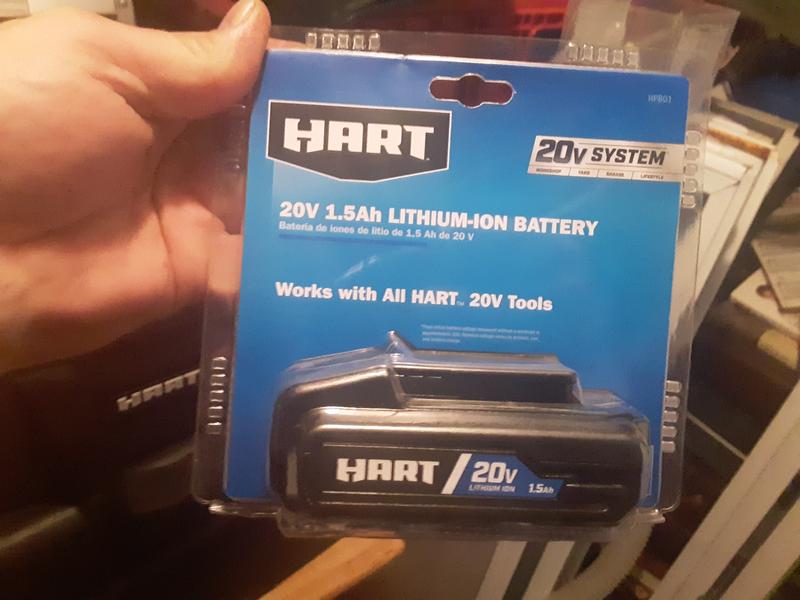 HART 20 volts sans fil 2 pièces 1/2 pouce perceuse et visseuse à percussion  (1) batterie au lithium-ion 1,5 Ah Système sans fil HART 20V 