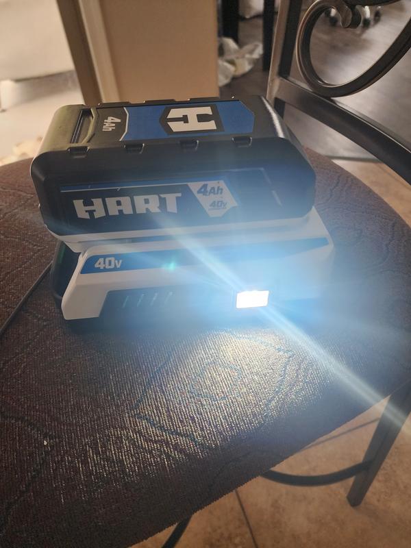 Hart 40-Volt Cordless 300 Watt Battery Powered Power Source with LED Light and Easy Carry Handle (Tool Only)