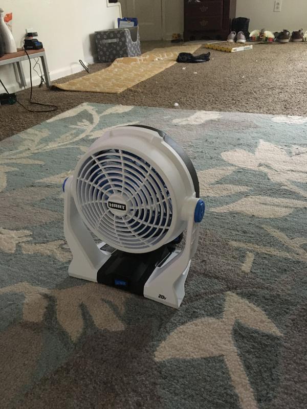 Review hart hpcf01 20v fan 