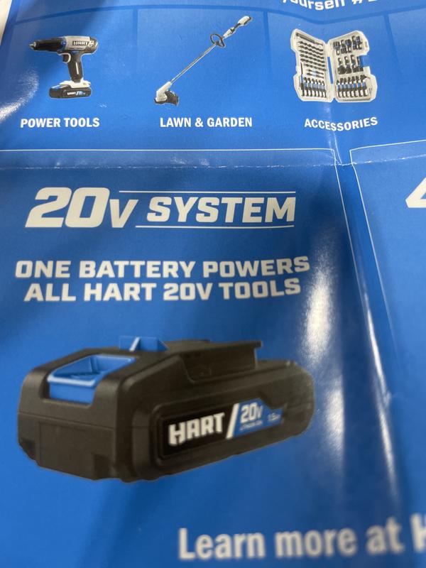 20V 18GA 2 Cordless Brad Nailer (Battery and Charger Not Included) - HART  Tools