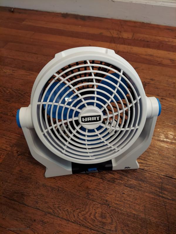 Hart best sale cordless fan