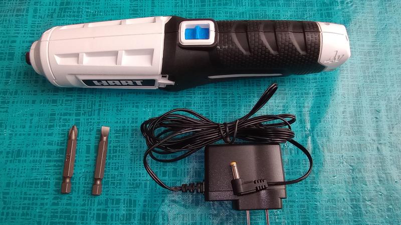 HART 4-Volt Rechargeable Cordless Screwdriver