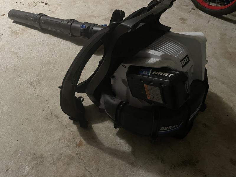 Hart brushless store backpack blower