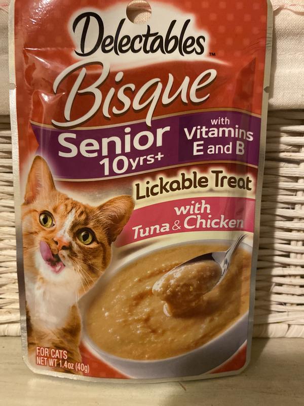 Delectables Bisque Senior Lickable Treat Variety Pack 12 ct Meijer