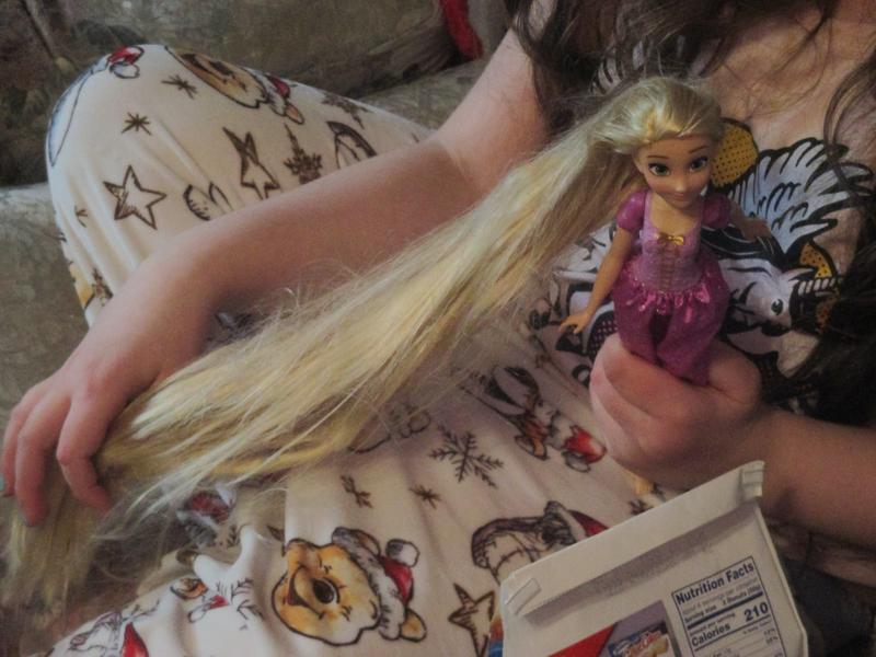 Always has her with her.