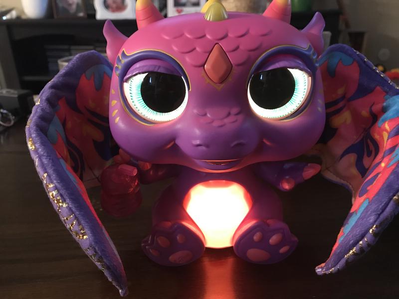 furReal, peluche interactive Bébé Dragon Moodwings, + de 50 sons et  réactions, dès 4 ans 