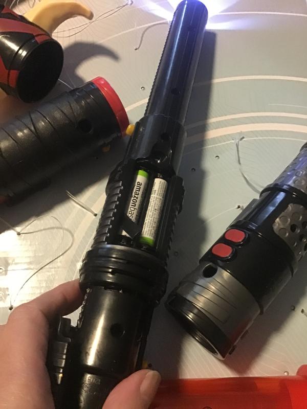 You need 3 AAA batteries and a Phillips screwdriver